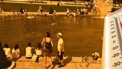 Sıcak havaların devam ettiği Fransa’da Ulusal Meclis’te üst üste 2