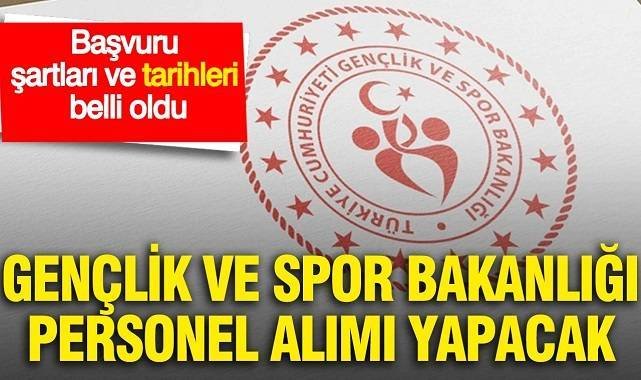 Gençlik ve Spor Bakanlığı (GSB), 2026 yılı için sözleşmeli personel