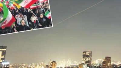 İran’ın, İsrail’e yönelik gerçekleştirilen füze saldırısında, ülkenin kuzeyindeki birçok bölgede