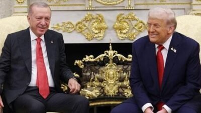 Oval Ofis’te iç güvenlikle ilgili bir imza töreninin ardından basın
