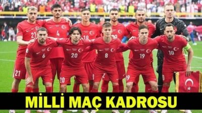 Kaynak:Cnnturk.com Milli maç kadrosu, muhtemel 11’ler maça sayılı saatler kala