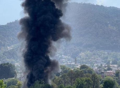 Pakistan Ordusu Halkla İlişkiler Biriminden (ISPR), Muzafferabad kenti yakınlarında meydana