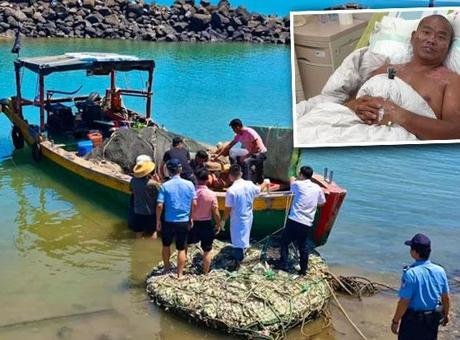 Çin’in Guangxi Zhuang Özerk Bölgesi’ndeki Hainan Adası’nda tatil yapan 40