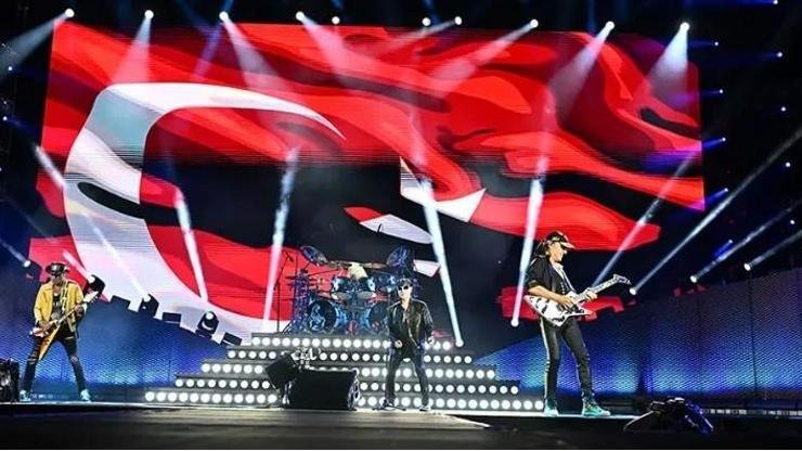 Efsane rock grubu Scorpions, 60. yıl turnesi kapsamında İstanbul’da sahneye