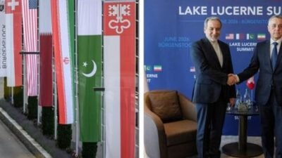Dünyanın gözü İsviçre’ye çevrildi. İsviçre’nin Burgenstock kentine gelen İran ve