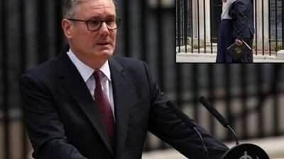 İngiltere Başbakanı Keir Starmer’ın bu sabah Downing Street’in önünde yapacağı