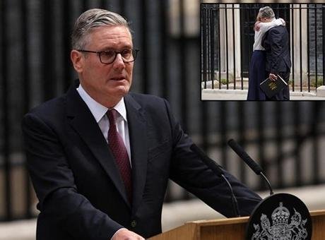İngiltere Başbakanı Keir Starmer’ın bu sabah Downing Street’in önünde yapacağı