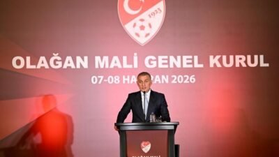 Kaynak:AA Ankara’daki genel kurulda raporların okunması ve gündem maddelerinin görüşülmesi