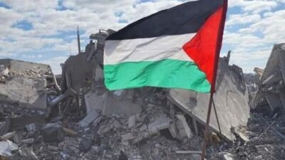 Hamas Sözcüsü Hazım Kasım Telegram hesabından yaptığı paylaşımda, Trump’ın Fransa’da
