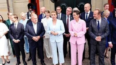 Danimarka Başbakanı Mette Frederiksen, yeni kabinesini açıkladı. Ülke tarihinde ilk