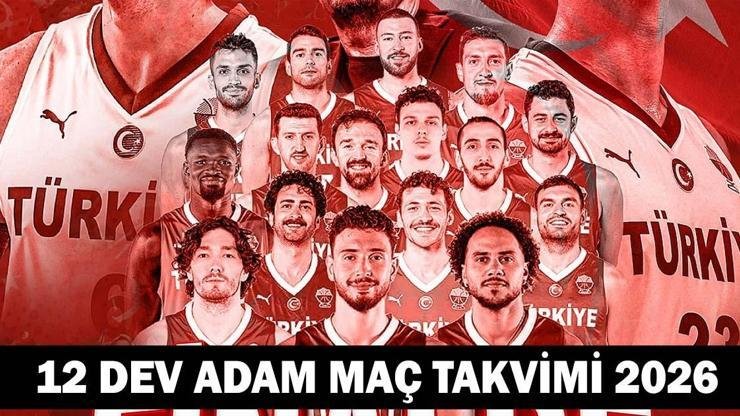 12 DEV ADAM DÜNYA KUPASI ELEMELERİ MAÇ TAKVİMİ 2026 | A Milli Basketbol Takımı Dünya Kupası Elemeleri 2. Tur Maçları Ne Zaman? Kaynak:Cnnturk.com A Milli Basketbol Takımı’nın 2027 FIBA Dünya Kupası Avrupa