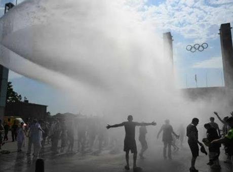 Alman Meteoroloji Servisinin (DWD) ölçümlerine göre, Würzburg kenti yakınlarında bulunan