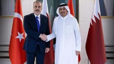 Bakan Fidan, Katarlı mevkidaşıyla görüştü Kaynak:AA Dışişleri Bakanı Hakan Fidan, Katar Başbakanı ve Dışişleri Bakanı