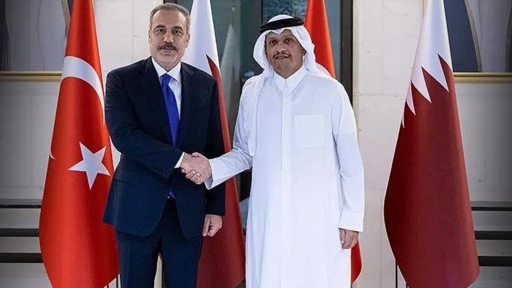 Kaynak:AA Dışişleri Bakanı Hakan Fidan, Katar Başbakanı ve Dışişleri Bakanı