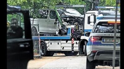 Berlin polisinden yapılan açıklamada, Spandau ilçesindeki bir hobi bahçesinde saklandığı