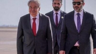 Birleşmiş Milletler Genel Sekreteri Antonio Guterres, 3 günlük ziyaret kapsamında