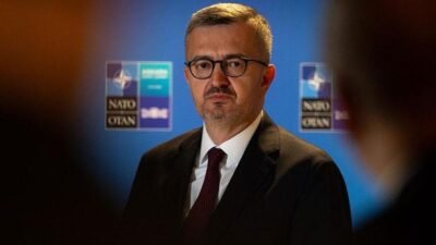 Kaynak:DHA-AA İletişim Başkanı Duran,&nbsp;Cumhurbaşkanlığı Külliyesi Millet Kütüphanesi’nde basın mensuplarına açıklamada