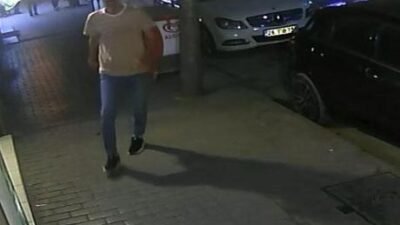 Tepebaşı ilçesine bağlı Hoşnudiye Mahallesi Cengiz Topel Caddesi’nde bir şüpheli,