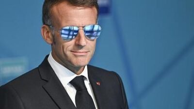 NATO Zirvesi için Ankara’ya gelen Fransa Cumhurbaşkanı Emmanuel Macron’un gözlükleri