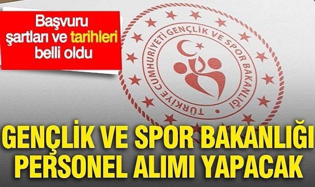 Gençlik ve Spor Bakanlığı 600 personel alacak: Başvurular 13 Temmuz’da başlıyor Gençlik ve Spor Bakanlığı Personel Genel Müdürlüğü, 2026 yılı sözleşmeli
