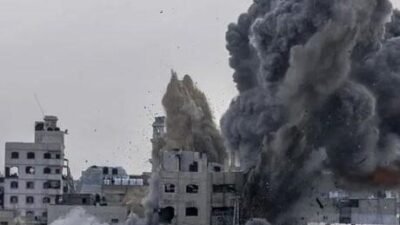 Yerel kaynaklardan alınan bilgiye göre, İsrail savaş uçakları, Deyr el-Belah,