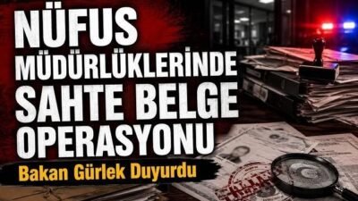 Adalet Bakanı Akın Gürlek, resmi belgede sahtecilik iddialarına ilişkin yürütülen