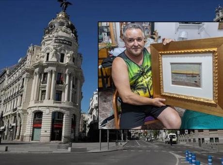 Sokakta gördü, altın renkli çerçeve dikkatini çekti! Değerinin 8 milyon TL olduğu ortaya çıktı İspanya’nın Sevilla kentinde kaybolan ve değeri yaklaşık 150 bin avro