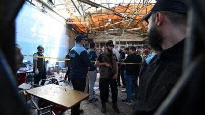 Suriye devlet televizyonu El-İhbariyye’nin haberine göre patlama sonucu hayatını kaybedenlerin