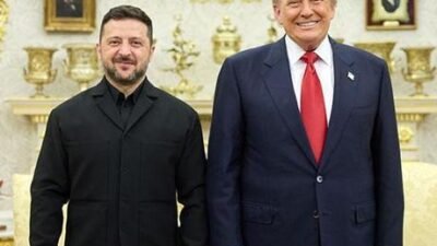 Beyaz Saray’dan yapılan açıklamaya göre, Trump ile Zelenskiy arasındaki basına