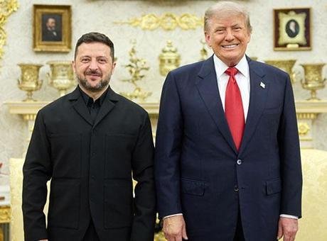 Beyaz Saray’dan yapılan açıklamaya göre, Trump ile Zelenskiy arasındaki basına