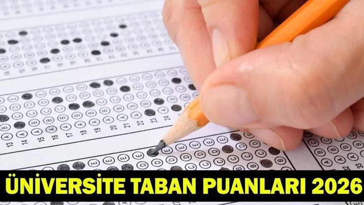 ÜNİVERSİTE TABAN PUANLARI 2026 | Üniversite taban puanları (2 yıllık 4 yıllık), kontenjan ve başarı sıralamaları! YKS tercihleri ne zaman? Kaynak:Cnnturk.com Haberlerimizi Google’da Takip Edin Gelişmelerden anında haberdar olun. Google’da