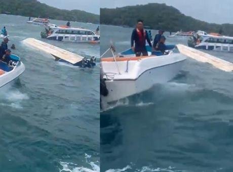 Vietnam’da sürat teknesi alabora oldu! Çok sayıda can kaybı var Vietnam’da An Thoi Limanı’na gitmek üzere Hon May Rut Ngoai