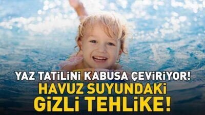 Yaz Tatilini Kabusa Çeviriyor! Havuz Suyundaki Gizli Tehlike Kaynak:İHA Yaz mevsiminde artan hava sıcaklıklarıyla birlikte havuz ve deniz