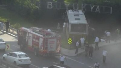 Kaza, saat 17.00 sıralarında Kazlıçeşme Mahallesi Kennedy Caddesi’nde meydana geldi.