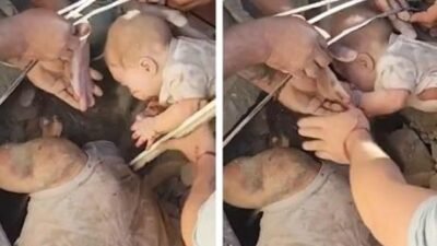 Kolombiya’nın Cali kentinde, 7,4 büyüklüğündeki depremin ardından adeta bir mucize