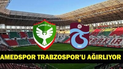 AMEDSPOR TRABZONSPOR HANGİ KANALDA? Süper Lig Amedspor Trabzonspor Maçı Saat Kaçta, Ne Zaman? İşte Maç Kadrosu… Kaynak Cnnturk.com Amedspor Trabzonspor maçı, Süper Lig, maç kadrosu, muhtemel