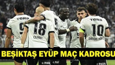 BEŞİKTAŞ EYÜPSPOR MAÇ KANALI VE SAATİ: Süper Lig Beşiktaş Eyüpspor maçı ne zaman, saat kaçta, hangi kanalda? İşte muhtemel 11’ler Kaynak:Cnnturk.com Haberlerimizi Google’da Takip Edin Gelişmelerden anında haberdar olun. Google’da