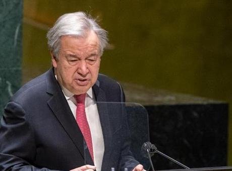 Birleşmiş Milletler (BM) Genel Sekreteri Antonio Guterres, sanal medya hesabından