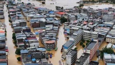 Çin’in güneyindeki Guangxi Zhuang Özerk Bölgesi’nde Temmuz ayı başlarında etkili