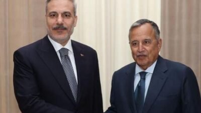 Dışişleri Bakanı Hakan Fidan, Arap Birliği Genel Sekreteri Nebil Fehmi