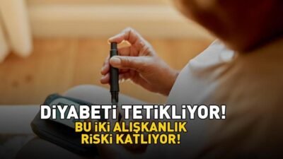 Diyabeti Tetikliyor! Bu 2 Alışkanlık Riski Katlıyor Kaynak:İHA Haberlerimizi Google’da Takip Edin Gelişmelerden anında haberdar olun. Google’da