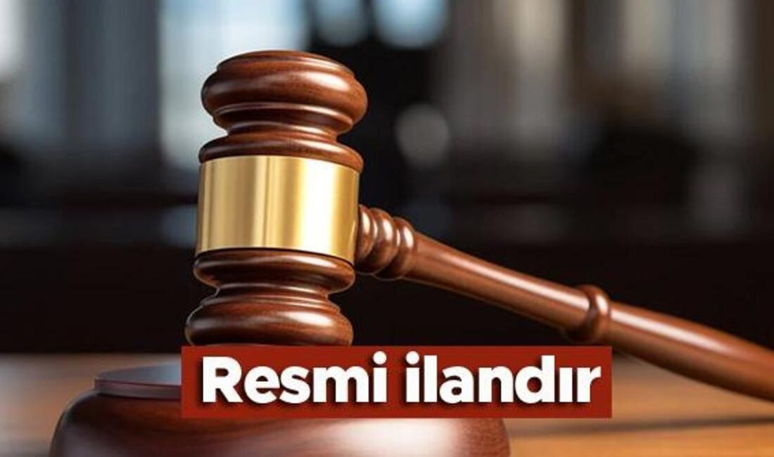 Örnek No:55* T.C.DÜZCEİCRA DAİRESİ 2025/22720 ESAS TAŞINMAZIN GAZETE VEYA İNTERNET