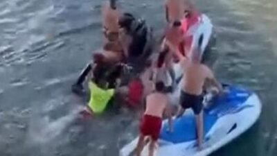 Düzce’nin Akçakoca ilçesinde Melenağzı Köprüsü’nün ayağına çarpan jet skinin sürücüsü