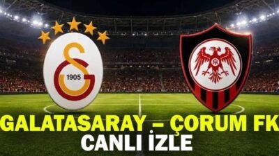 GALATASARAY – ÇORUM FK MAÇI CANLI İZLE | Galatasaray – Çorum FK maçı canlı yayın kanalı (beIN Sports) GS – Çorum FK maçı şifresiz mi, şifreli mi? Kaynak:Cnnturk.com Haberlerimizi Google’da Takip Edin Gelişmelerden anında haberdar olun. Google’da
