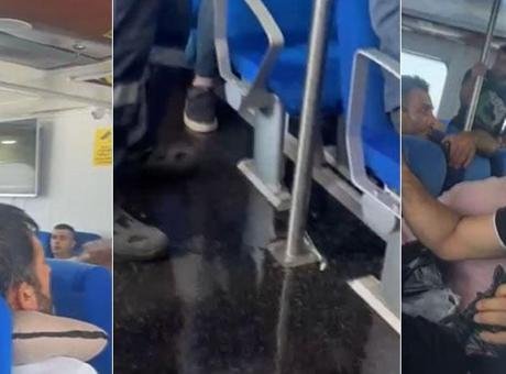 Kuzey Kıbrıs Türk Cumhuriyeti (KKTC) Cumhurbaşkanı Tufan Erhürman, Girne açıklarında
