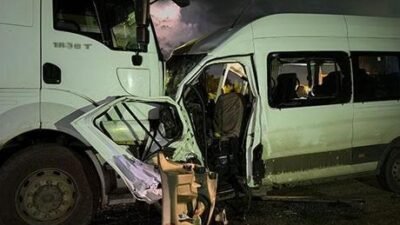 Kaza, Erzin-Ceyhan kara yolu Burnaz mevkiinde yaşandı. Toros Tarım işletmesinden