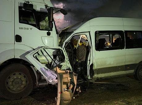 Kaza, Erzin-Ceyhan kara yolu Burnaz mevkiinde yaşandı. Toros Tarım işletmesinden