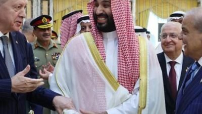 Cumhurbaşkanı Recep Tayyip Erdoğan, Suudi Arabistan Veliaht Prensi Muhammed bin