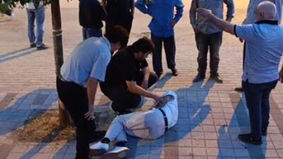Kaza, saat 20.00 sıralarında Kemalettin Samipaşa Caddesi’nde İnegöl Devlet Hastanesi