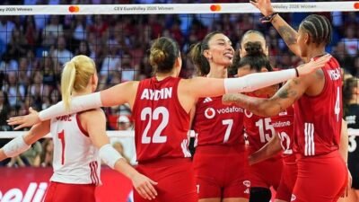 Kaynak:Cnnturk.com A Millî Kadın Voleybol Takımı, Almanya’yı 3-1 mağlup ederek